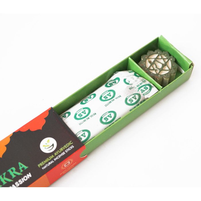 Благовония набор 7 Чакр | 7 пачек с подставкой AYURVEDIC 7 CHAKRA