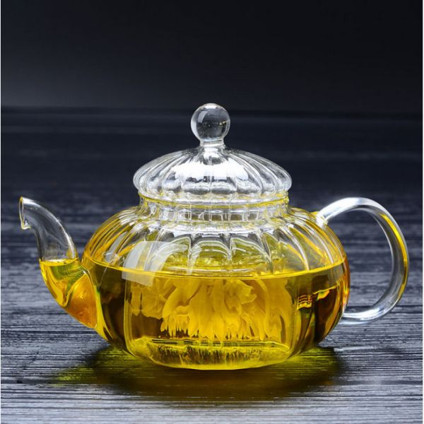 Чайник Термостійке скло із ситом 600 мл.