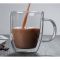 Чашка подвійне скло "Пряма" 280 мл.