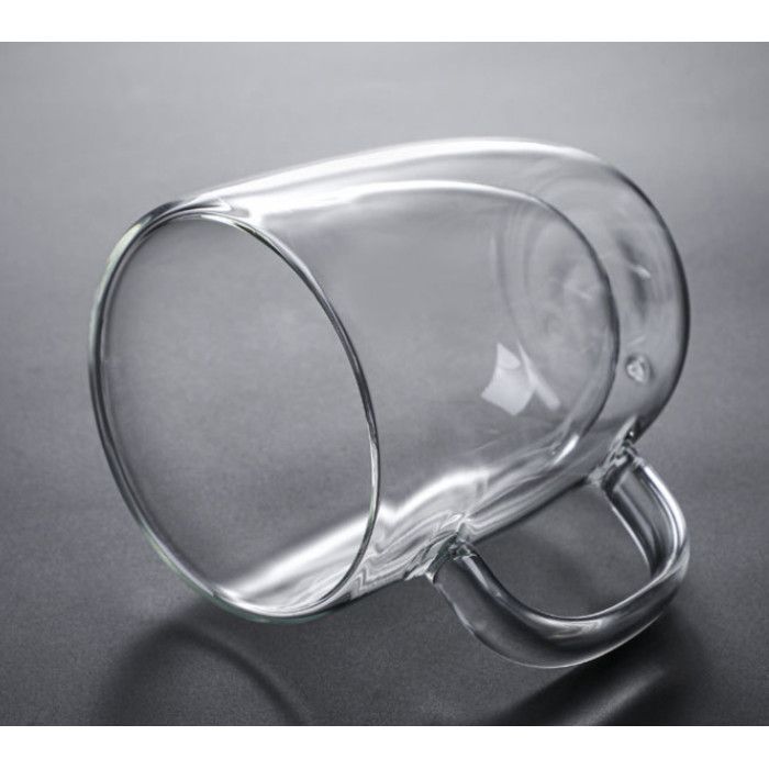 Чашка подвійне скло "Пряма" 280 мл.