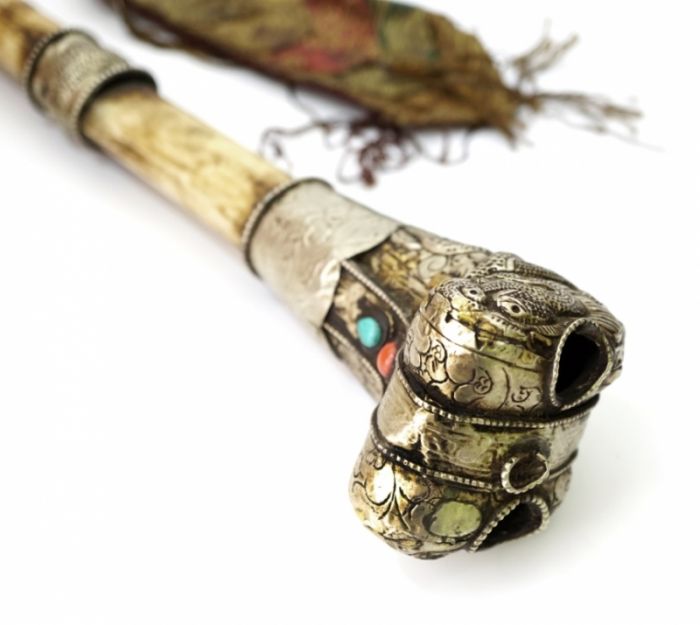 Ганлін ритуальна тибетська флейта