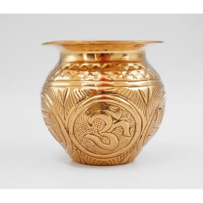 Лота мідна посудина для води "Свастика Ом"