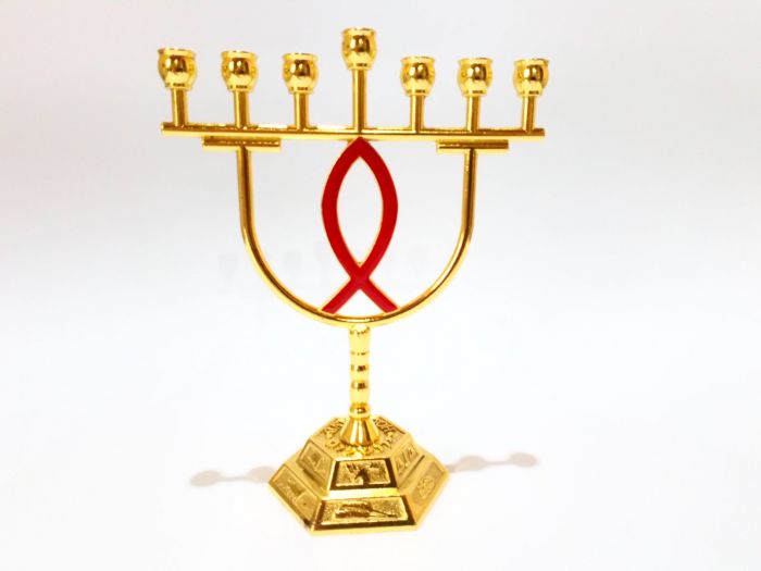 Свічник Менора латунний №3