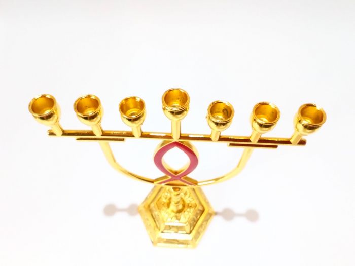 Свічник Менора латунний №3