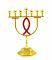 Свічник Менора латунний №3