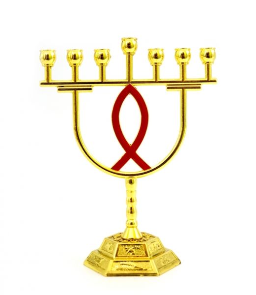 Свічник Менора латунний №3