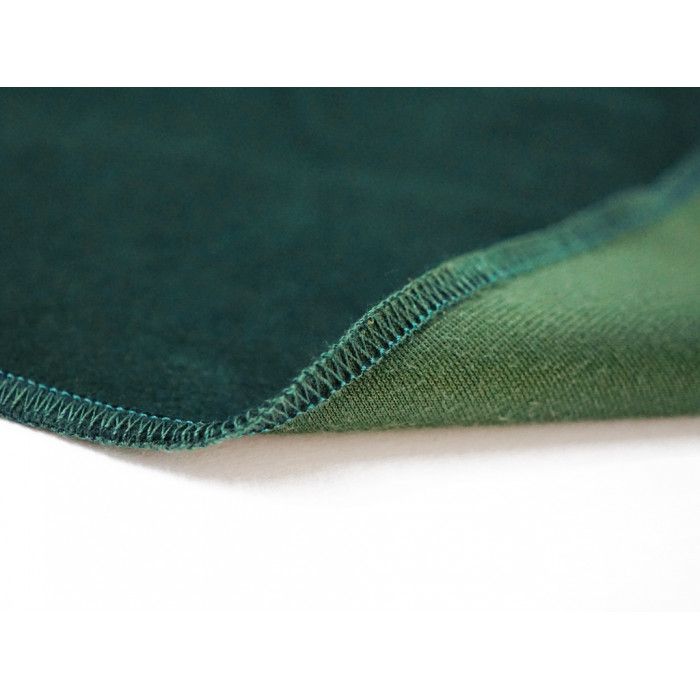 Скатертина для ворожіння оксамит Кельтський вузол зелена вишивка