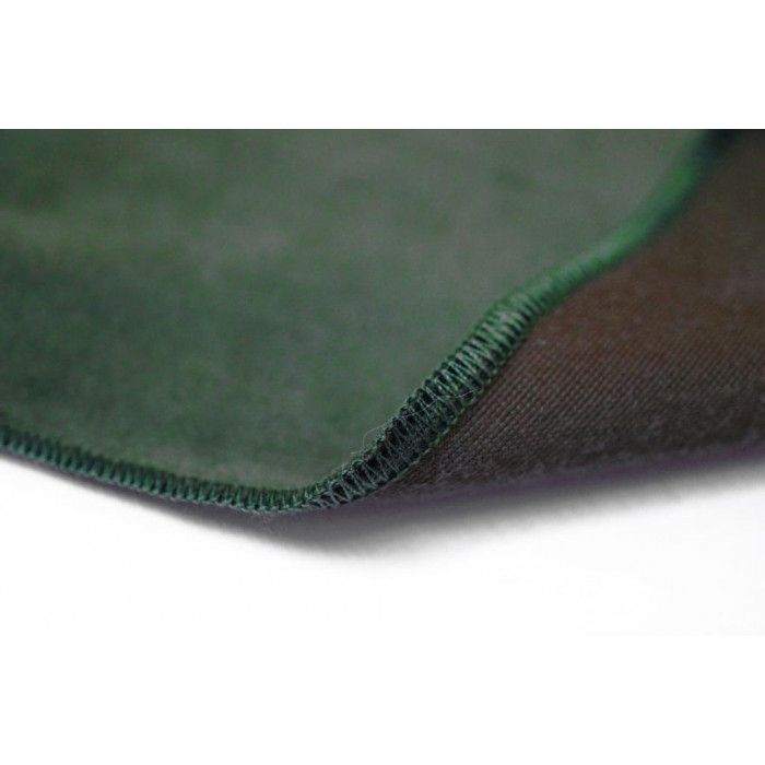 Скатертина для ворожіння оксамит Вікка зелена вишивка