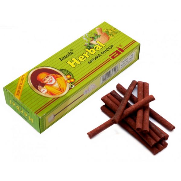 Аромапалички безосновні Трав'яні ANAND'S HERBAL AROMA DHOOP