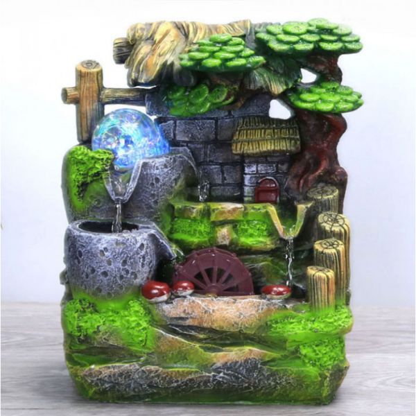 Водопад настольный из полистоуна Арт.11094