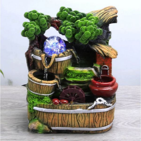 Водопад настольный из полистоуна Арт.11095