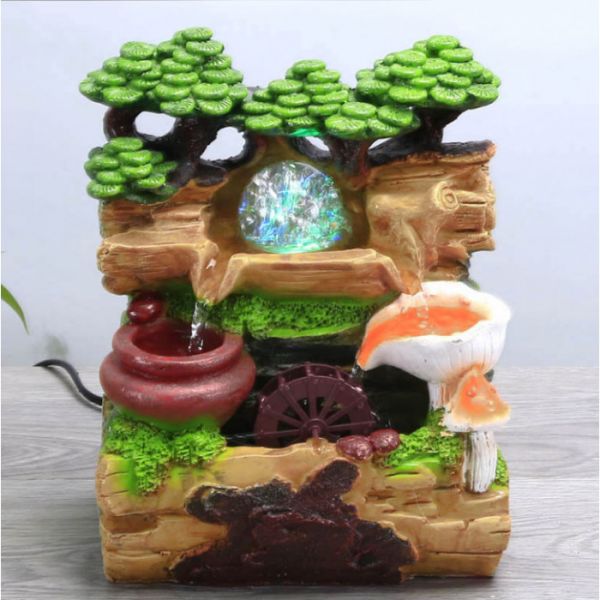 Водопад настольный из полистоуна Арт.11093