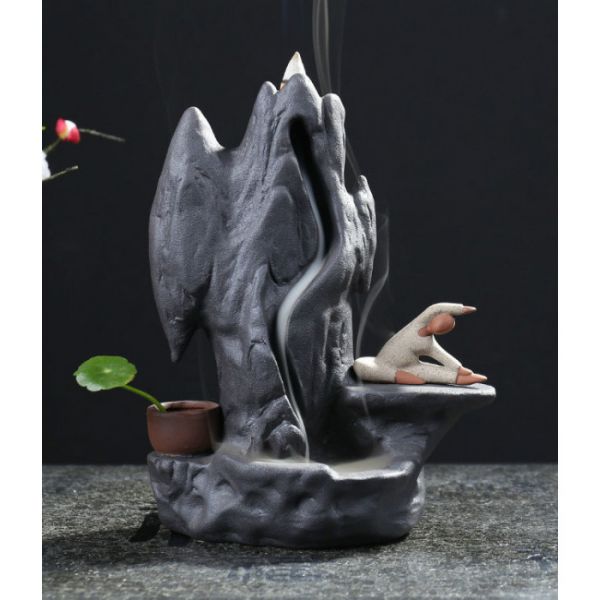 Подставка для благовоний Жидкий дым "Йога"