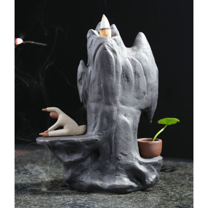 Подставка для благовоний Жидкий дым "Йога"
