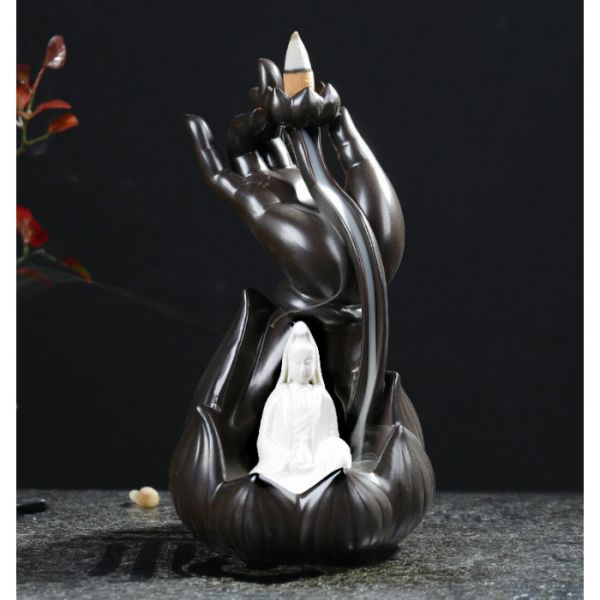 Подставка для благовоний Жидкий дым "Гуань Инь"