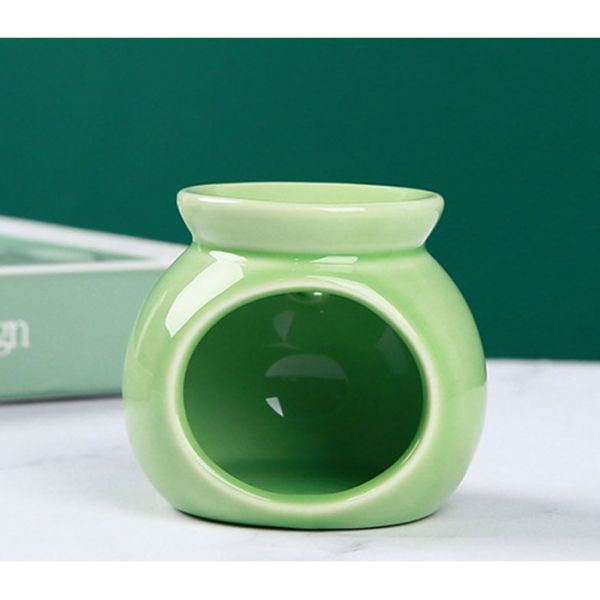 Аромалампа керамічна "Куля" Салатова