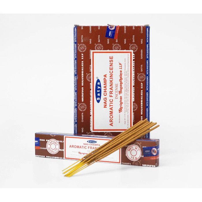 Аромапалички Ароматичний Ладан Сатья SATYA AROMATIC FRANKINCENSE 15 грам
