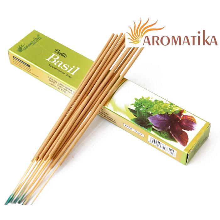 Аромапалочки Базилик Ароматика Aromatika Vedic Basil 15 грамм