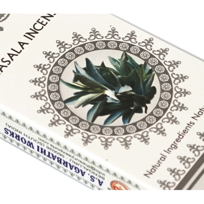 Аромапалочки Белый шалфей Аюрведик Ayurvedic White Sage 15 грамм