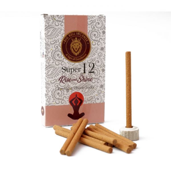 Пахощі безосновні Прокинься і сяй BIG BELL Dhoop Rise and Shine 10 шт.