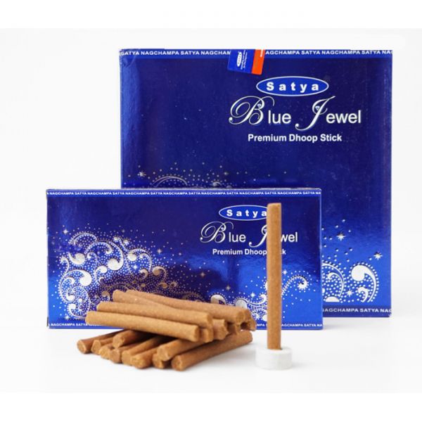 Аромапалички безосновні Синя Дорогоцінність Сатья SATYA BLUE JEWEL DHOOP
