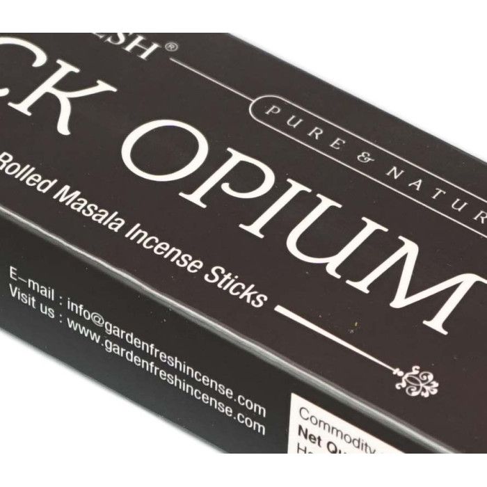 Аромапалички Чорний опіум Гарден Фреш Garden Fresh Black Opium 15 грам