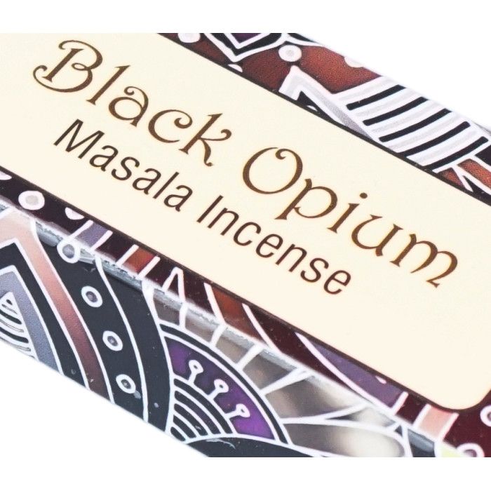 Аромапалички Чорний опіум NAMASTE INDIA BLACK OPIUM 15 грам