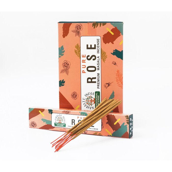 Аромапалички Чиста Троянда NAMASTE INDIA PURE ROSE 15 грам