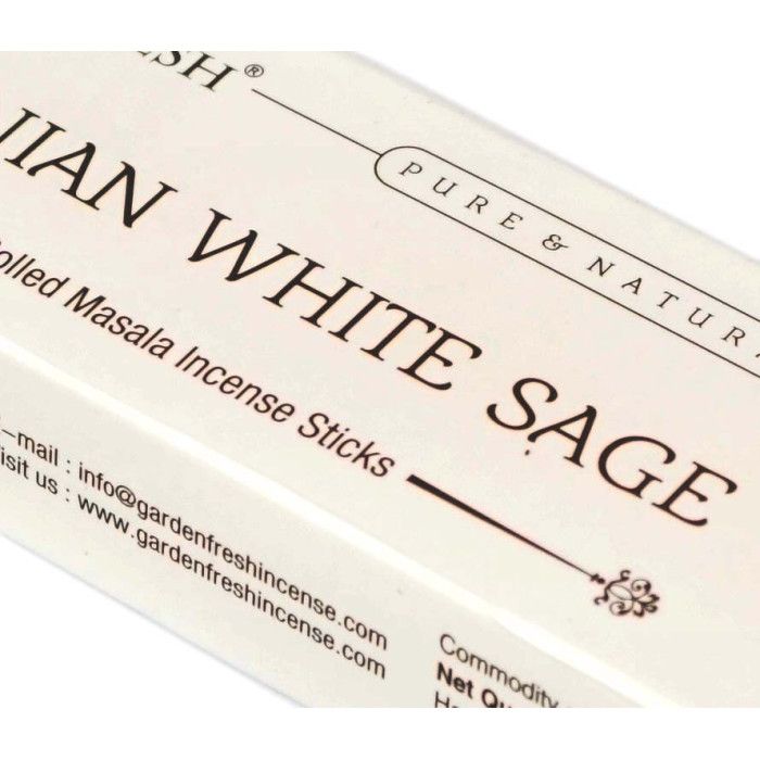 Аромапалочки Калифорнийский белый шалфей Garden Fresh Californian White Sage 15 грамм