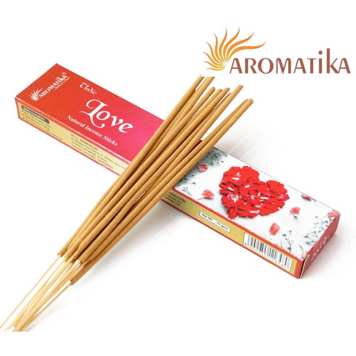 Аромапалички Любов Ароматика Aromatika Vedic Love 15 грам