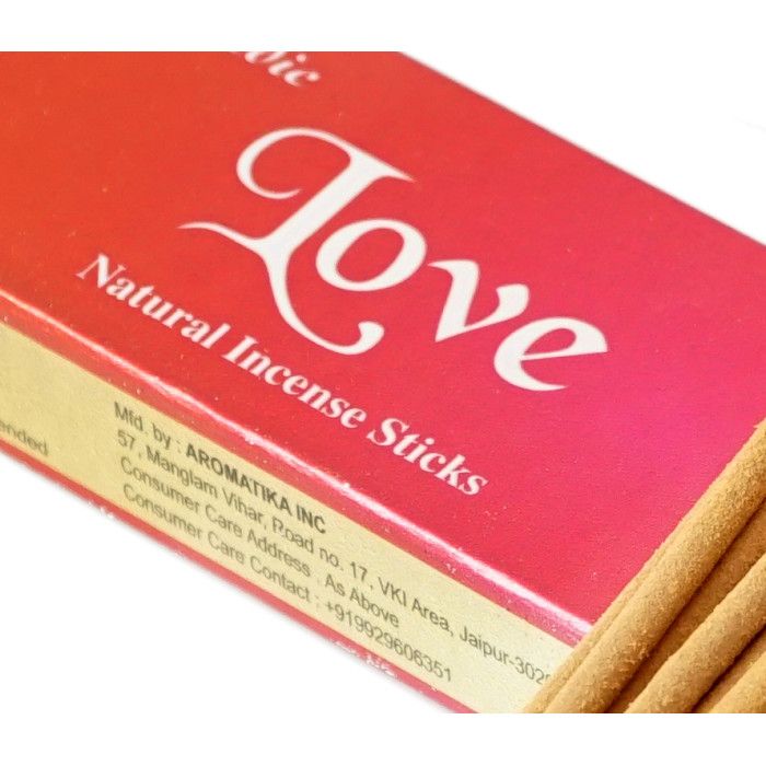 Аромапалички Любов Ароматика Aromatika Vedic Love 15 грам