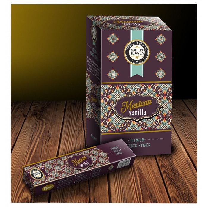 Аромапалички Мексиканська Ваніль MADE IN HEAVEN Mexican Vanilla 15 грам