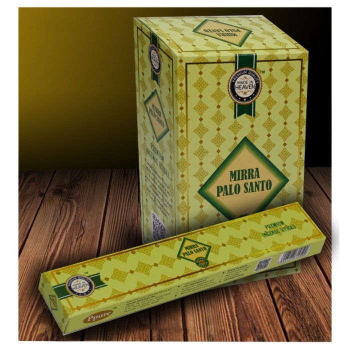 Аромапалочки Мирра Пало Санто MADE IN HEAVEN Mirra Palo Santo 15 грамм