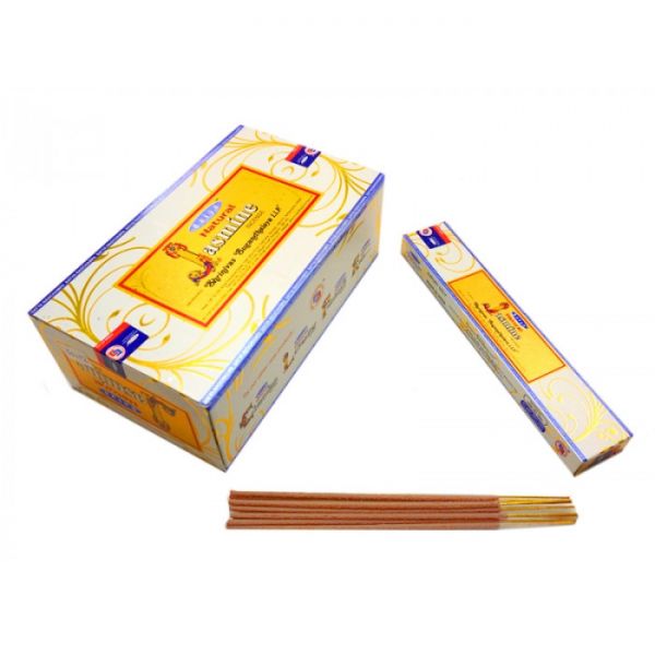 Аромапалочки Натуральный Жасмин Сатья Satya Natural Jasmine 15 грамм