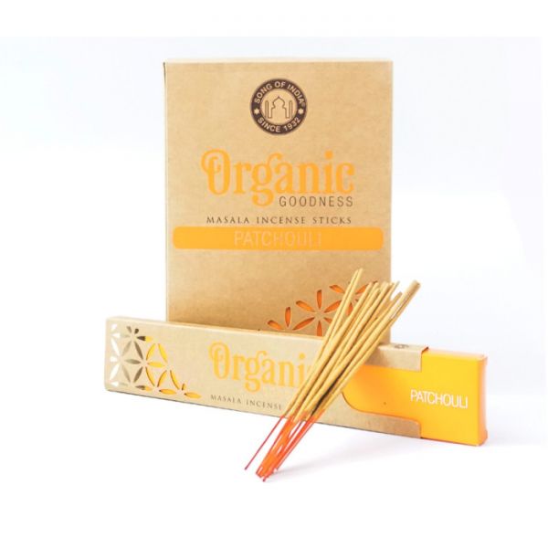 Аромапалички Organic Goodness Масала Пачулі MASALA PATCHOULI 15 грам