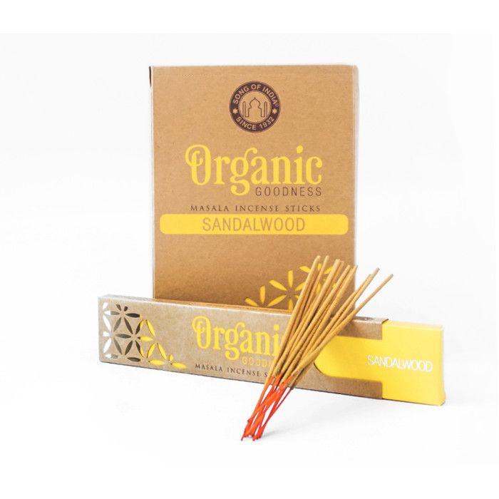 Аромапалочки Organic Goodness Масала Сандаловое дерево MASALA SANDALWOOD 15 грамм