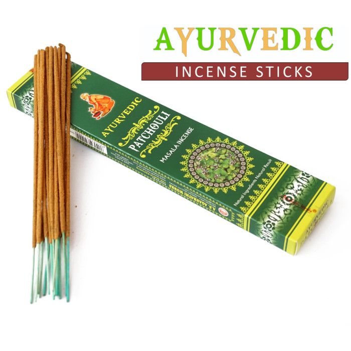 Аромапалочки Пачули Аюрведик Ayurvedic Patchouli 15 грамм