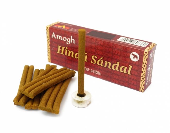 Аромапалочки безосновные Хинду Сандал Amogh dhoop Hindu Sandal