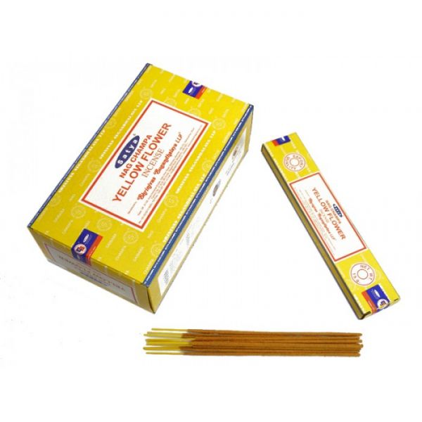 Аромапалички Жовта квітка Сатья Satya Yellow Flower