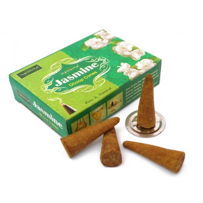 Ароматичні конуси Жасмін Нандіта Nandita Cone Jasmine
