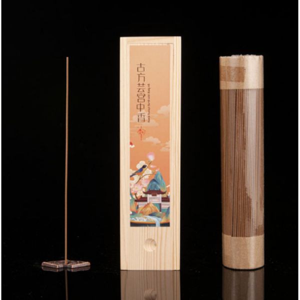 Ароматичні палички Ладан у дерев'яній коробці 200 грам.