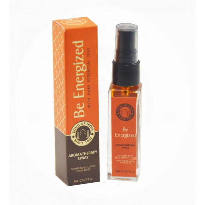 Ароматичний спрей Будьте енергійними Be Energized "Song of India" 8ml.