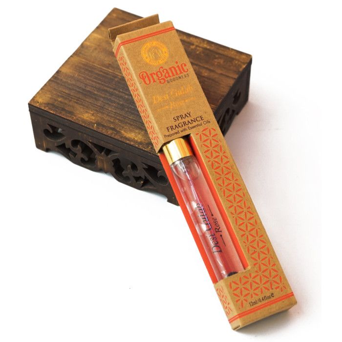 Ароматический спрей Индийская Роза с Классической Розой "Song of India" 12ml.