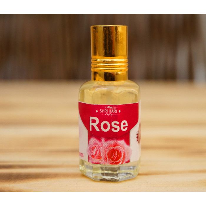 Ароматична олія Троянда ROSE OIL Вриндаван 10 мл.