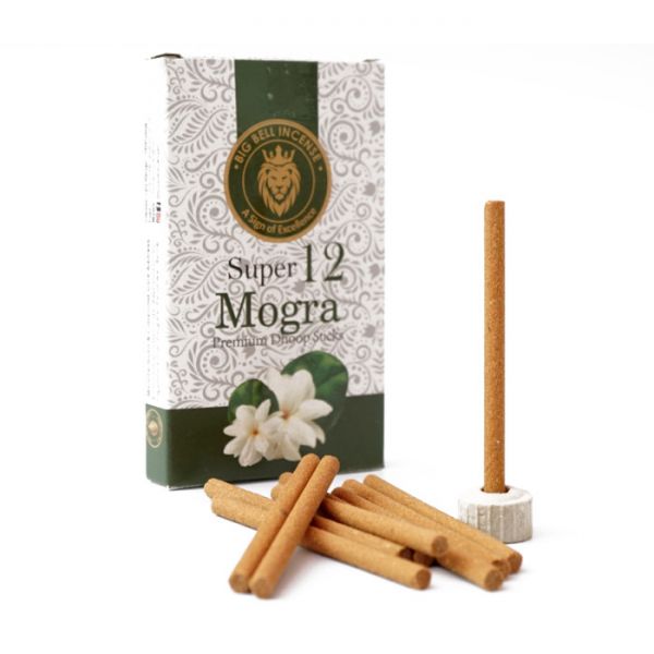 Благовония безосновные Могра BIG BELL Dhoop Mogra 10 шт.
