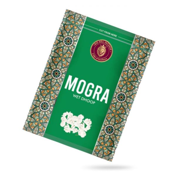 Благовония пластилин Могра BIG BELL Wet Dhoop Mogra 125 грамм