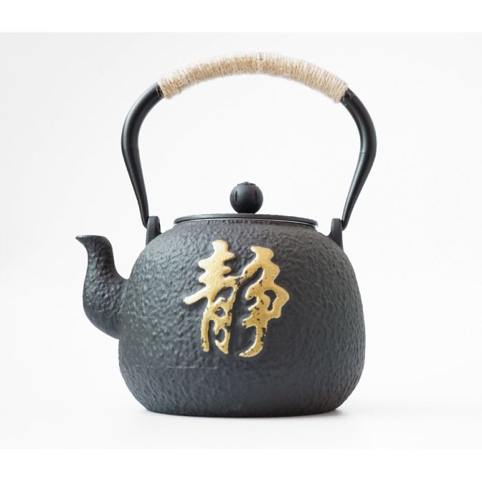 Чайник чавунний Тецубін із ситом "Благословення Будди" 1200 мл.
