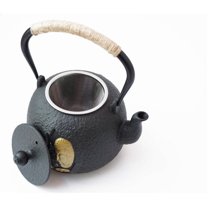 Чайник чавунний Тецубін із ситом "Благословення Будди" 1200 мл.