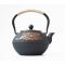 Чайник чугунный Тэцубин с ситом "Пионы" 1100 мл.