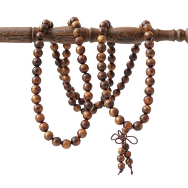 Чотки 108 намистин 8 мм Чорна груша